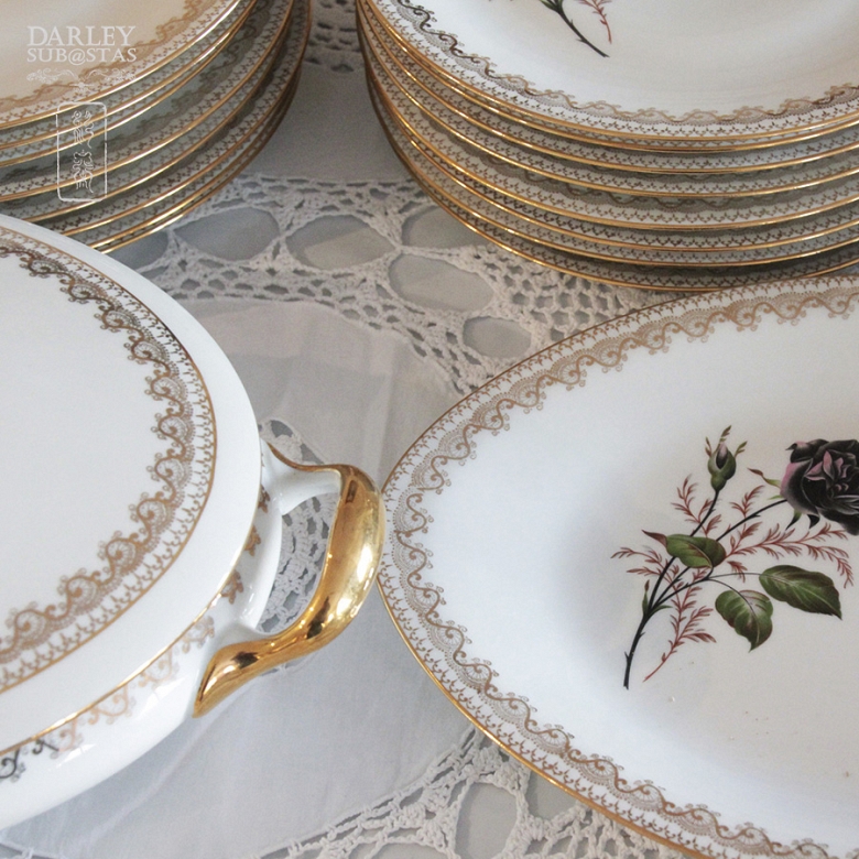 Vajilla completa- Porcelana Limoges - 5