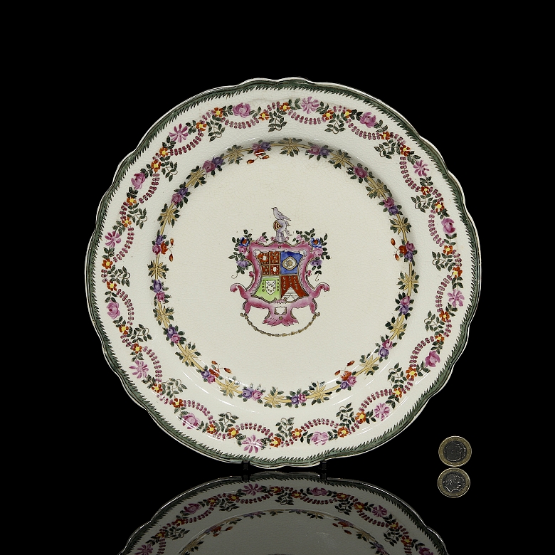 Plato de porcelana 