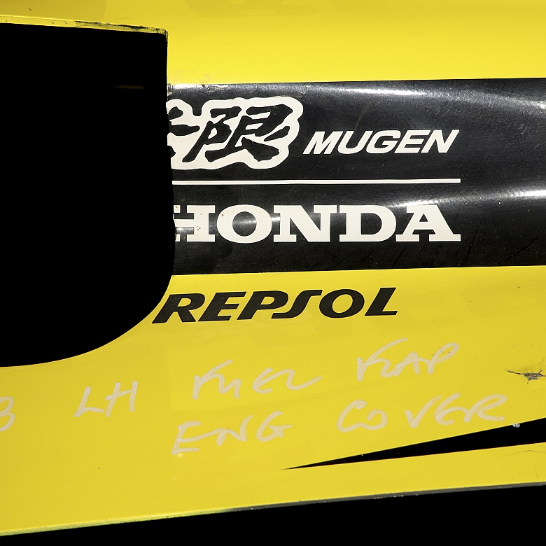 Signed Engine Cover, Jordan F1 Team, 1998 Season