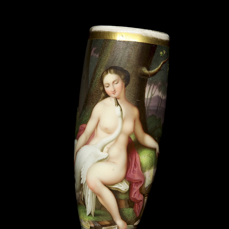 Pipe bowl “Leda and the Swan,” Victorian school (19th century)