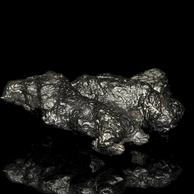 Gongshi rock with wooden base, Qing dynasty - 4