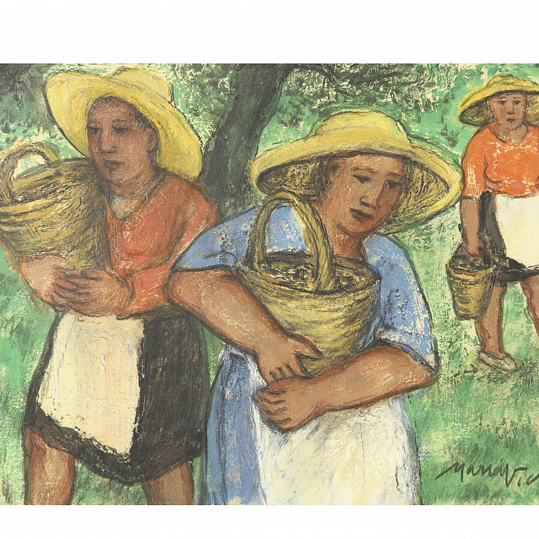 María Vich Nadal (1931) “Peasant Women”