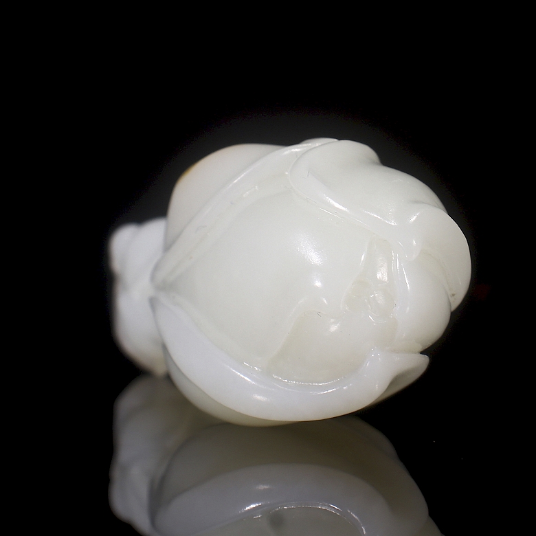Colgante de jade blanco de Hetian