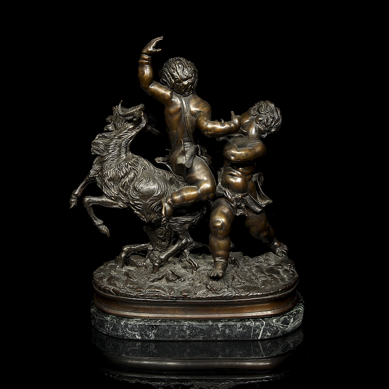 Manufactura Algora, escultura de bronce 