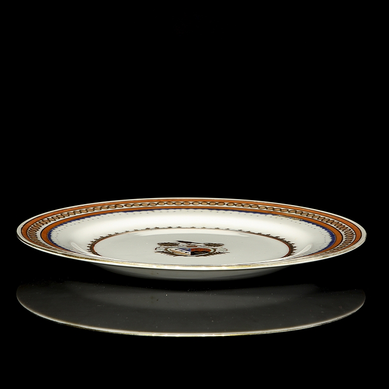 Plato de porcelana 