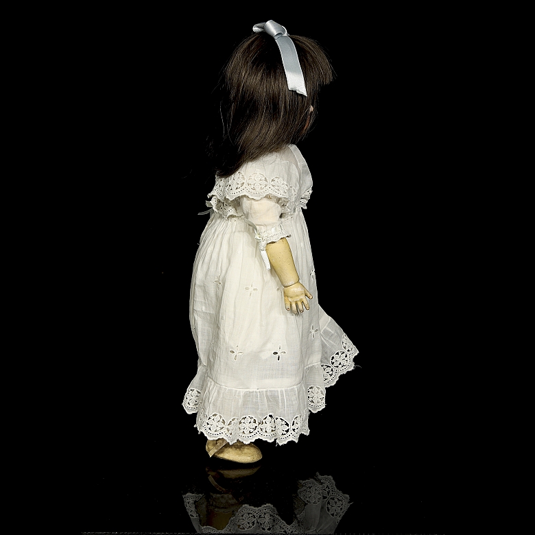 Muñeca de porcelana Dressel & Kister (Bébé D & K), Alemania, pps.s.XX