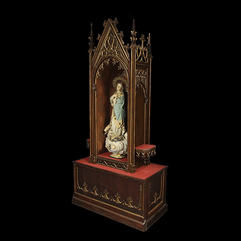 Capilla con imagen de la 