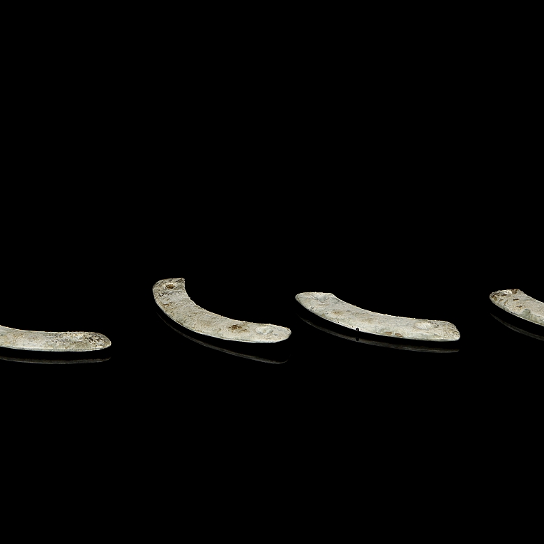 Conjunto de colgantes de jade, dinastía Zhou