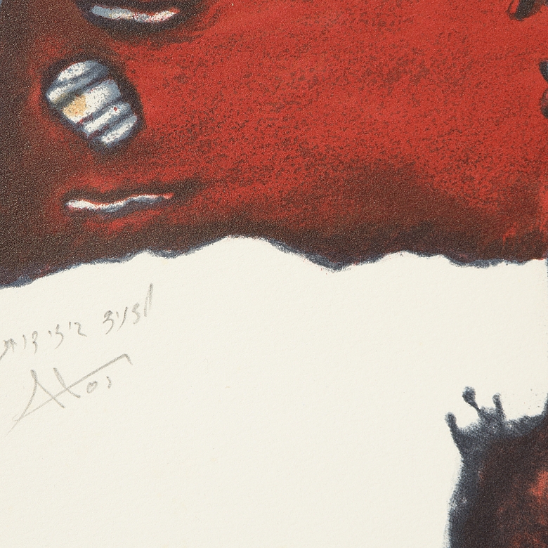 Moshe Elazar Castel (1909–1991) ‘Hallelujah to Peace’ - 6