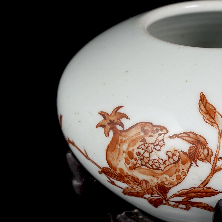 Recipiente de porcelana 