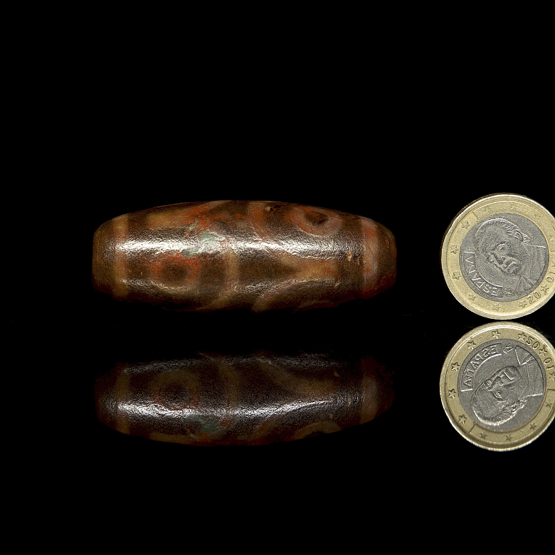 Cuenta Dzi de ágata