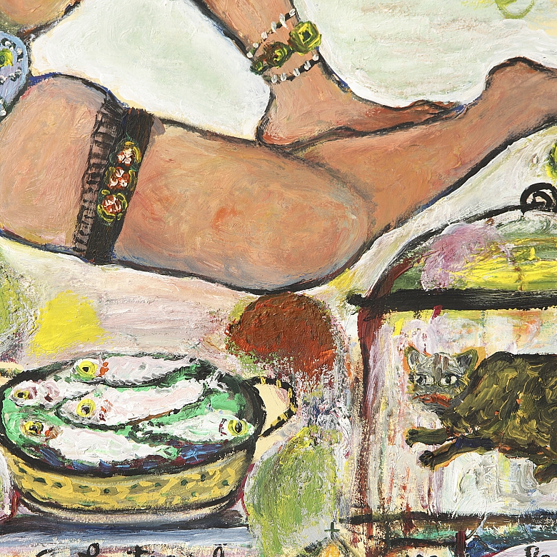 Maria Dolores Casanova Teruel (1928–2007) ‘Nude’, 1990