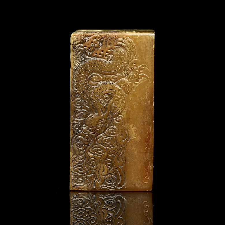 Sello rectangular de shoushang