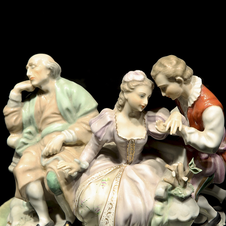 Figura de porcelana