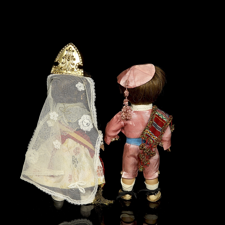 Pareja de muñecos