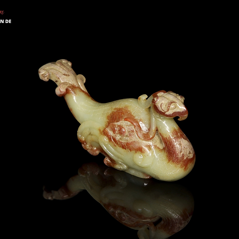 Figrua de jade amarillo