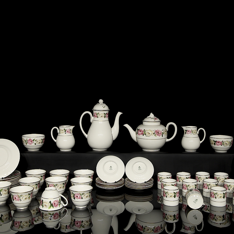 Tea and coffee set, Royal Worcester, 20th century - 5