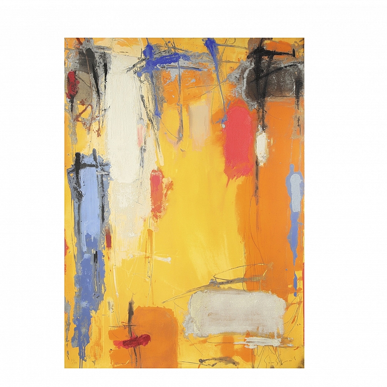 恩佐·埃斯波西托（1946）《橙黄》，2004