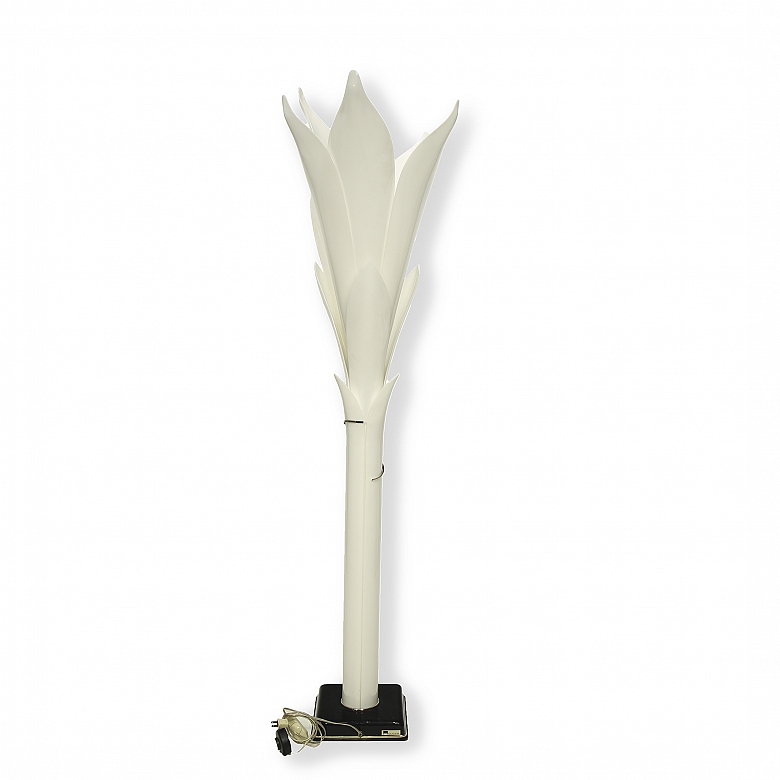 Sculptural floor lamp by Rougier, ca. 1970