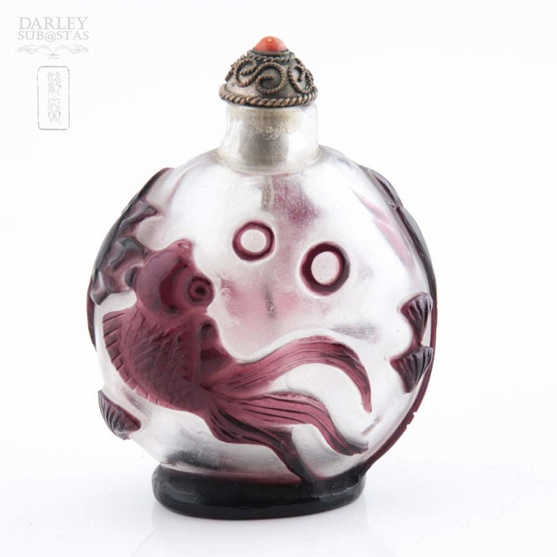 Bottle of Snuff fish - 1
