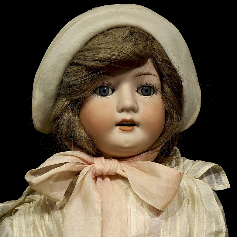 Muñeca de porcelana, 302, Alemania (ca. 1890-1920)
