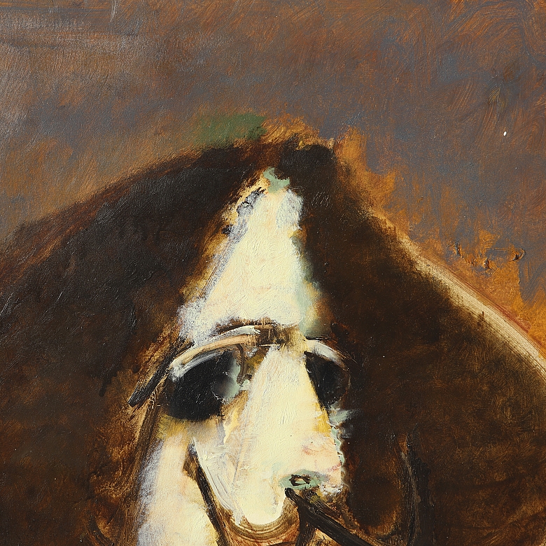 阿尔瓦罗·德尔加多 Álvaro Delgado （1922-2016）《委拉斯开兹》，1997年