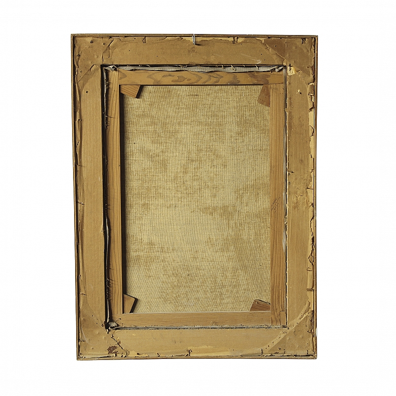 奥特罗 J. Otero（20世纪）《村庄》，1963年