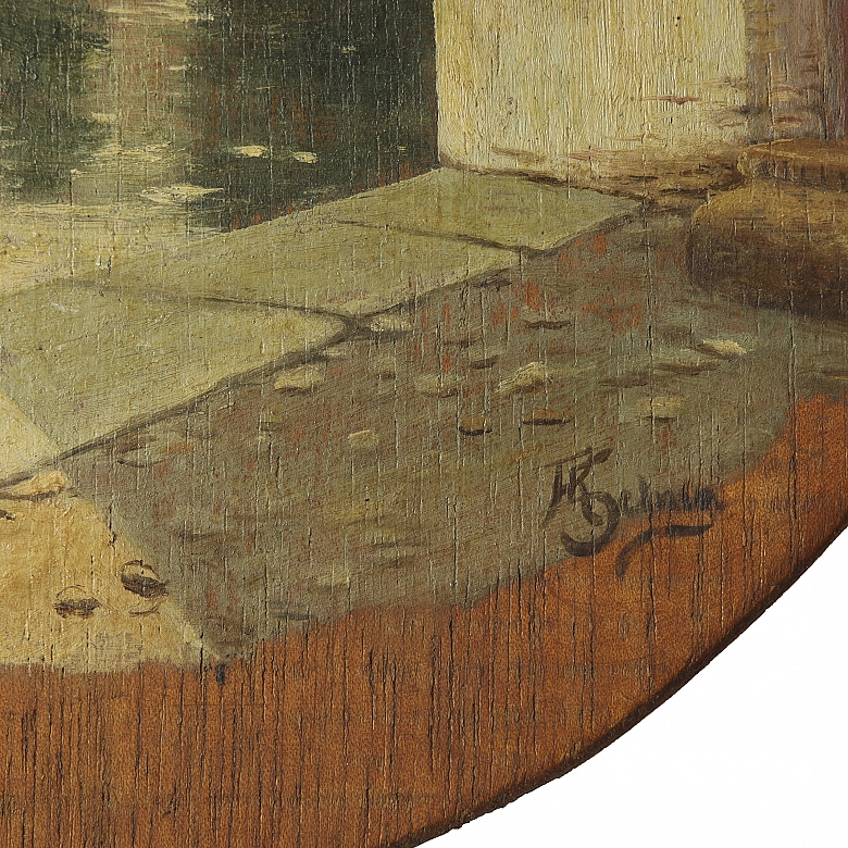 Painter's palette “Washerwomen” - 4