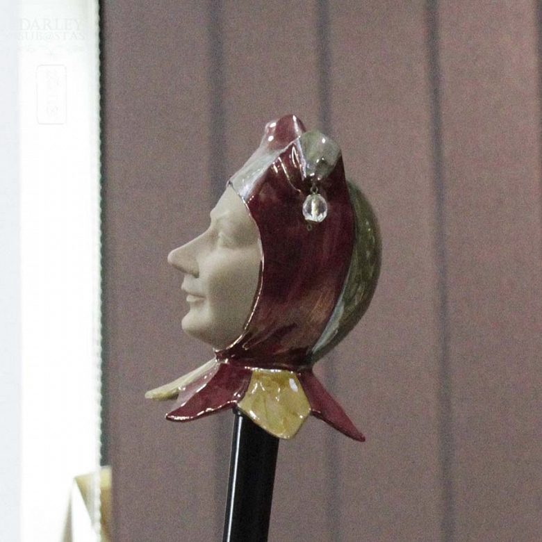 Figura de porcelana  arlequín Nadal, - 8