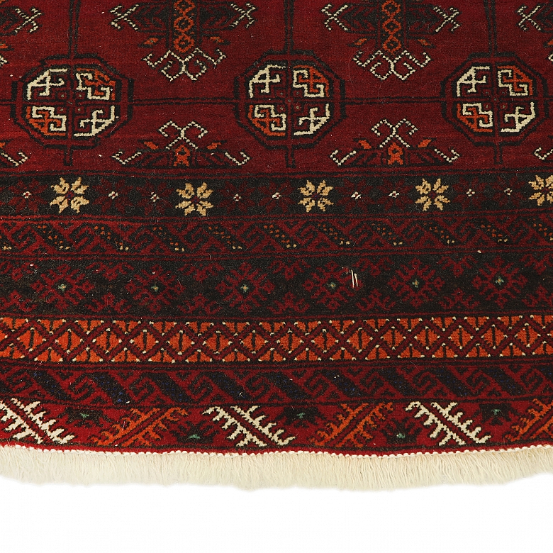 Afghan-style woolen alformbra, 20th century - 1