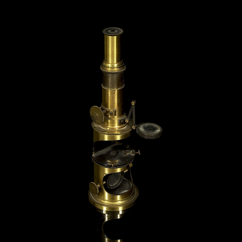 Lerebours et Secrétan “Microscope with accessories and cases” 1845 and 1854