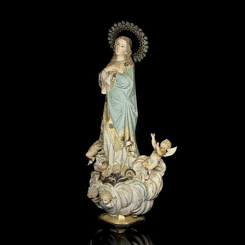 Capilla con imagen de la 