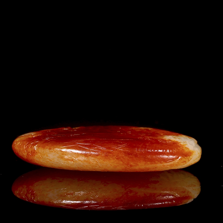 Colgante de jade blanco 