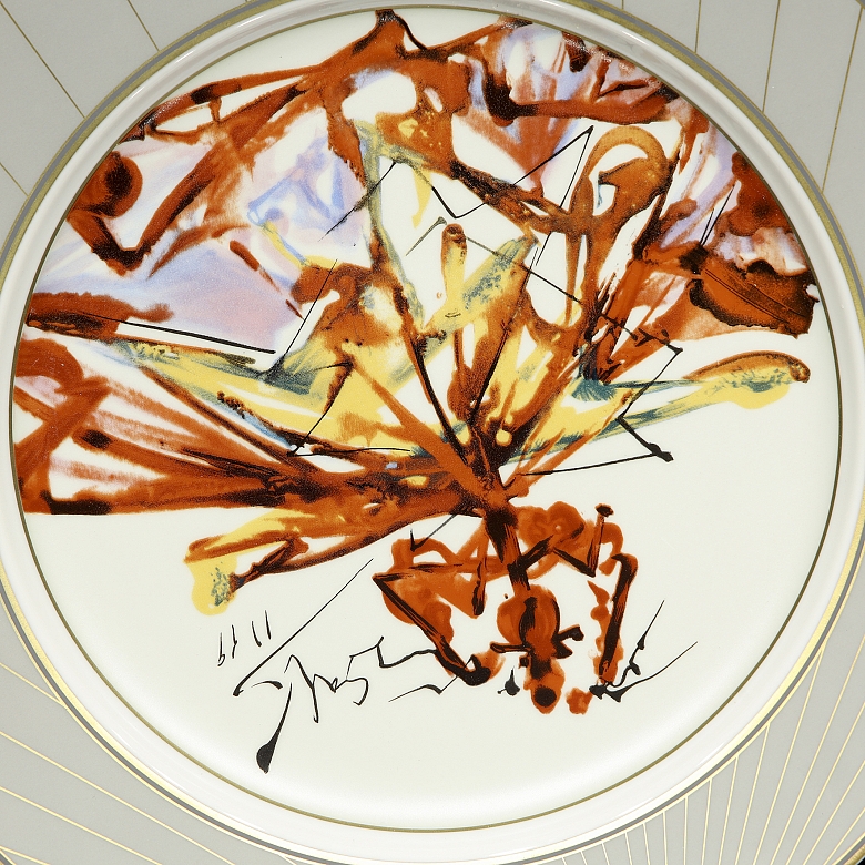 Salvador Dalí (1904-1989) Pareja de platos