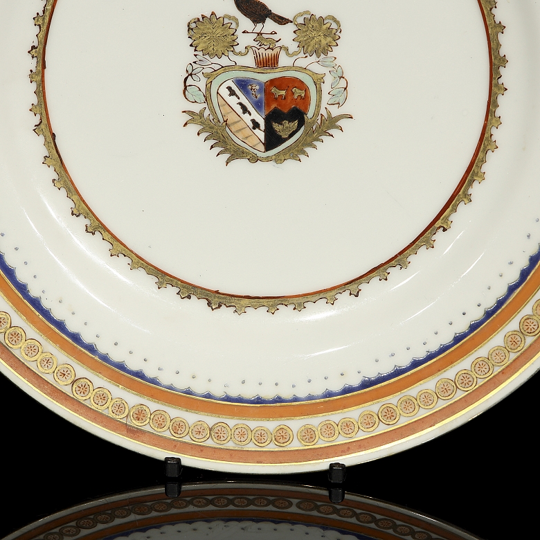 Plato de porcelana 