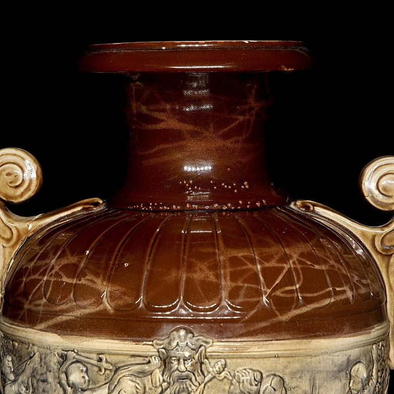 Jarrón de cerámica 