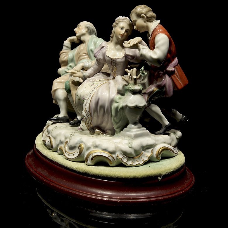 Figura de porcelana