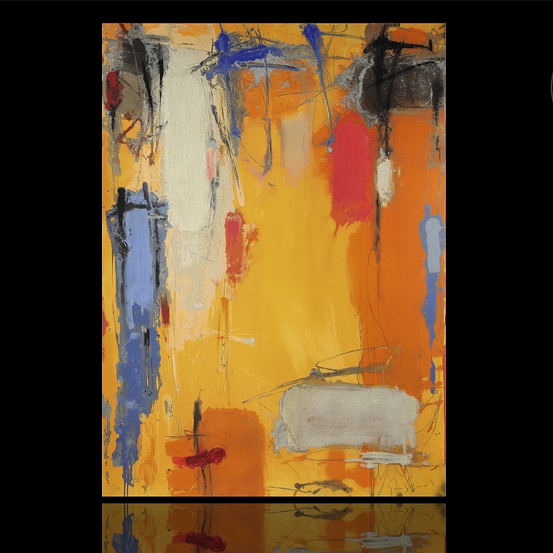 Enzo Esposito (1946) “Gialloarancio”, 2004