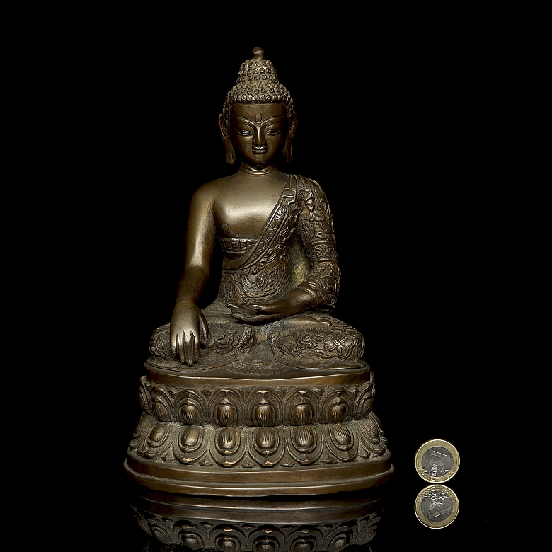 Figura de bronce
