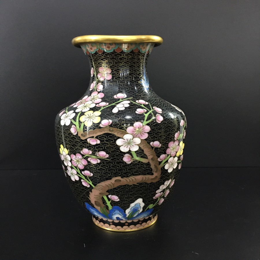 中国　花瓶 景泰蓝花瓶中国